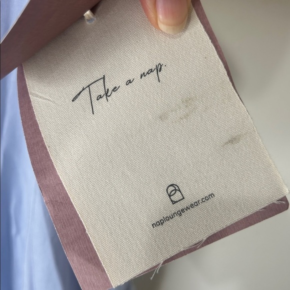 NWT NAP Slip Nightgown Light Blue Size Large - Picture 6 of 13